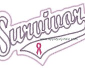Survivor Machine Applique Design