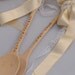 Personalised Wooden Love Spoon Traditional Wedding Gift engraved with Pyrography