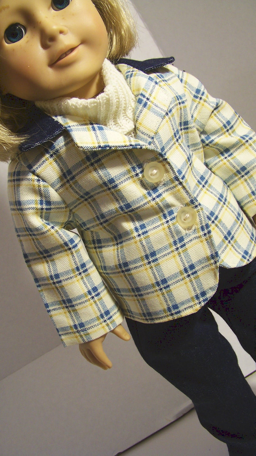 Jeans, Blazer , Sweater Top, American Girl Doll Clothes