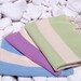 Set of 3-High Quality Hand Woven Turkish Cotton Bath,Beach,Pool,Spa,Yoga Towel or Sarong-Natural Cream and Purple,Lime Green,Turquoise
