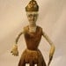 RARE Antique French Cage Doll with Crown Tiara Late 1800s