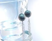 Fancy Jasper Dangly Earrings