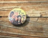 80s Vintage CULTURE CLUB Collectible Button Pin......retro accessories. boy george. music. artist. retro. 80s accessories. pin. badge.