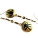 Evil Eye Dangle Earrings