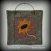 Sunflower Mini Quilt - Handmade Original Design