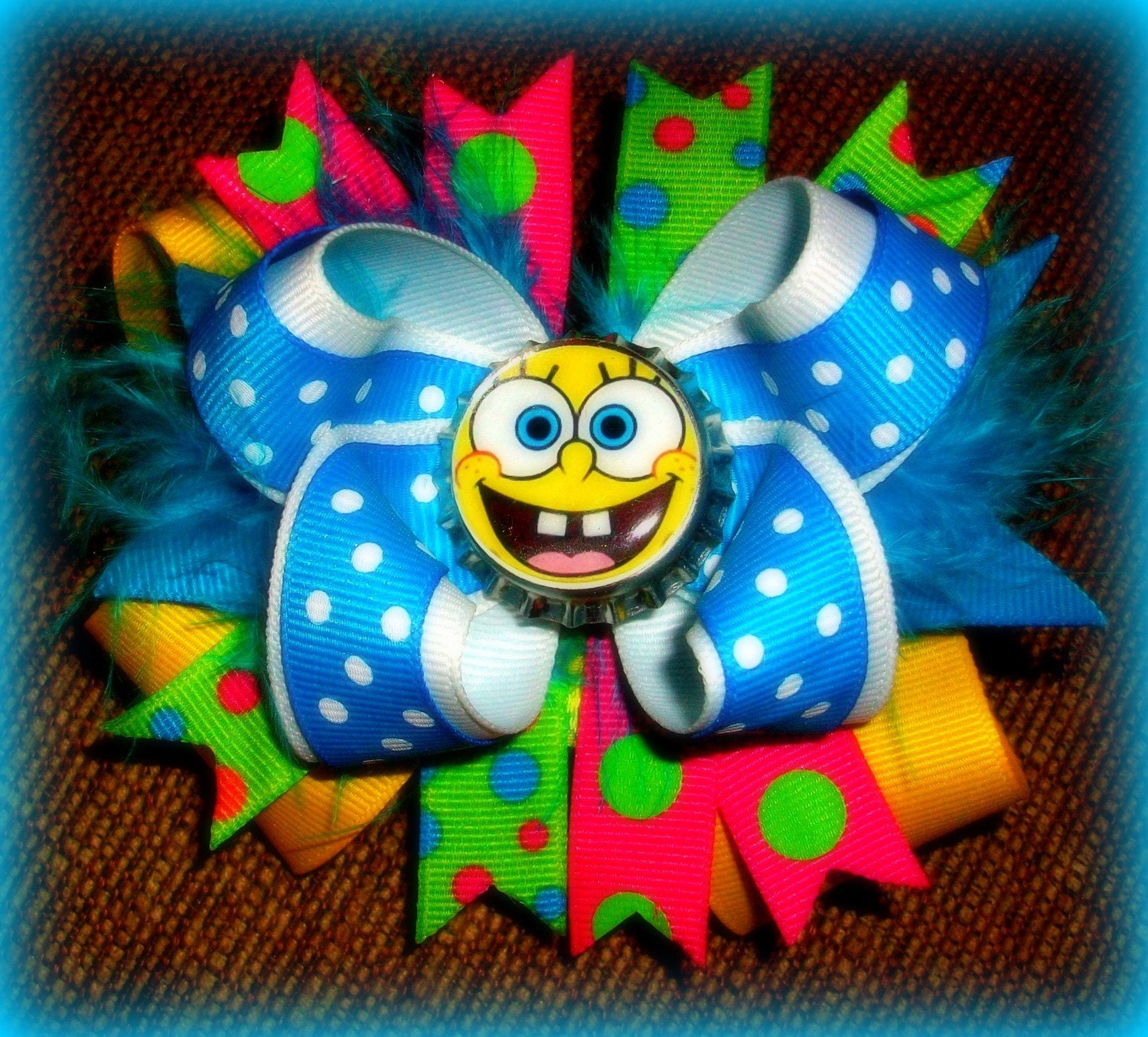 Download this Crazy Spongebob Bow picture