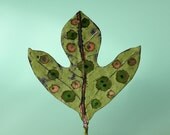 Leaf sculpture 'Sassafras'