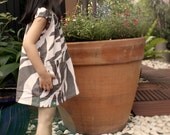 PDF Pattern - Tyra Dress for 12M - 5T and tutorial.