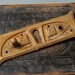 Vintage Art Nouveau style key hole escutcheon