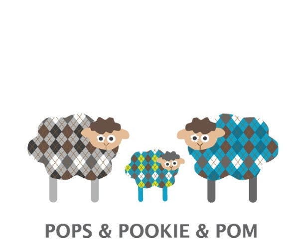 Fashion Farm Gang Reusable Fabric Wall Decals by Pop & Lolli