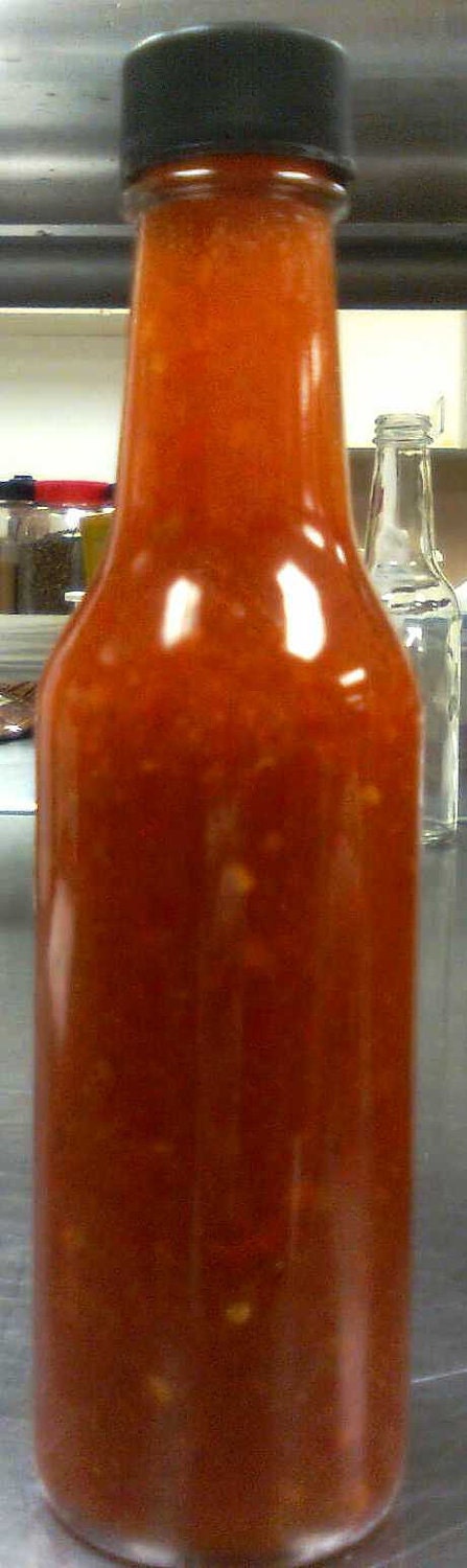 1 "Psalms 22:1 Reserve" Sadistic Mistress Sauces 5oz bottle hot sauce with ghost or jolokia or naga murich peppers