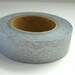Silver Lace Washi Masking Tape Metallic One Roll 16 yards