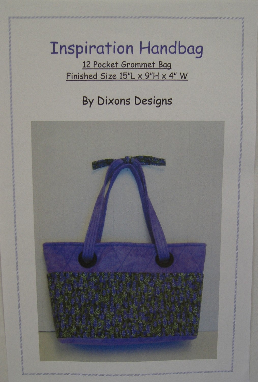 Pattern-  The Inspiration Handbag-1001