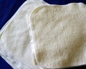 Bamboo Fleece and Hemp French Terry Baby Wipes, Mixed Set of 10, Pick your edge color
