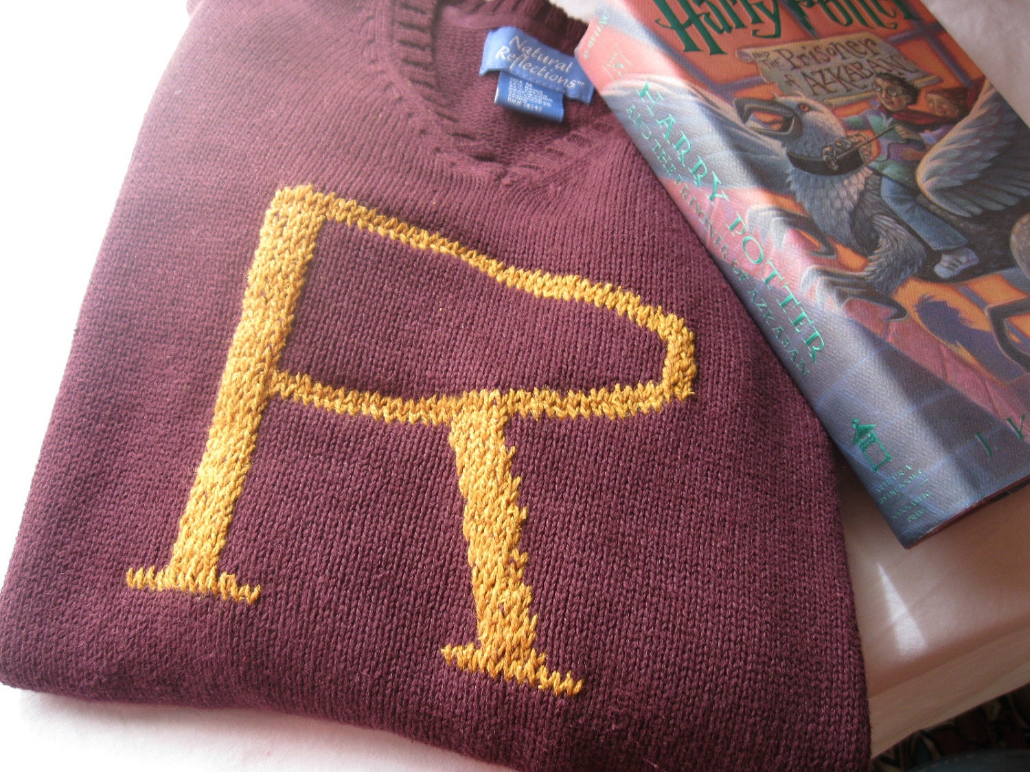 Harry Potter Sweater - Custom Weasley Sweater made just for you - Your initial on a sweater - Monogram