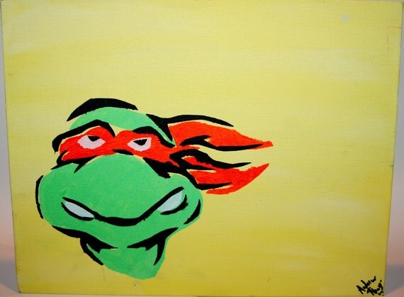 Items Similar To Ninja Turtle Stencil On Etsy items-similar-to-ninja-turtle-stencil-on-etsy