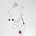 Harry Potter Quidditch Swarovski Crystal Sterling Silver Necklace