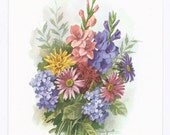 M17 - 6 Vintage Unused Birthday Greeting Cards