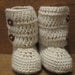 Baby Ankle Boots -Crochet Baby Booties