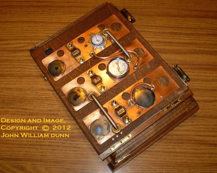 eCog Pluto (tm) v1.0B: Wooden Steampunk Case with Keyboard for the Microsoft Surface (tm) Tablet