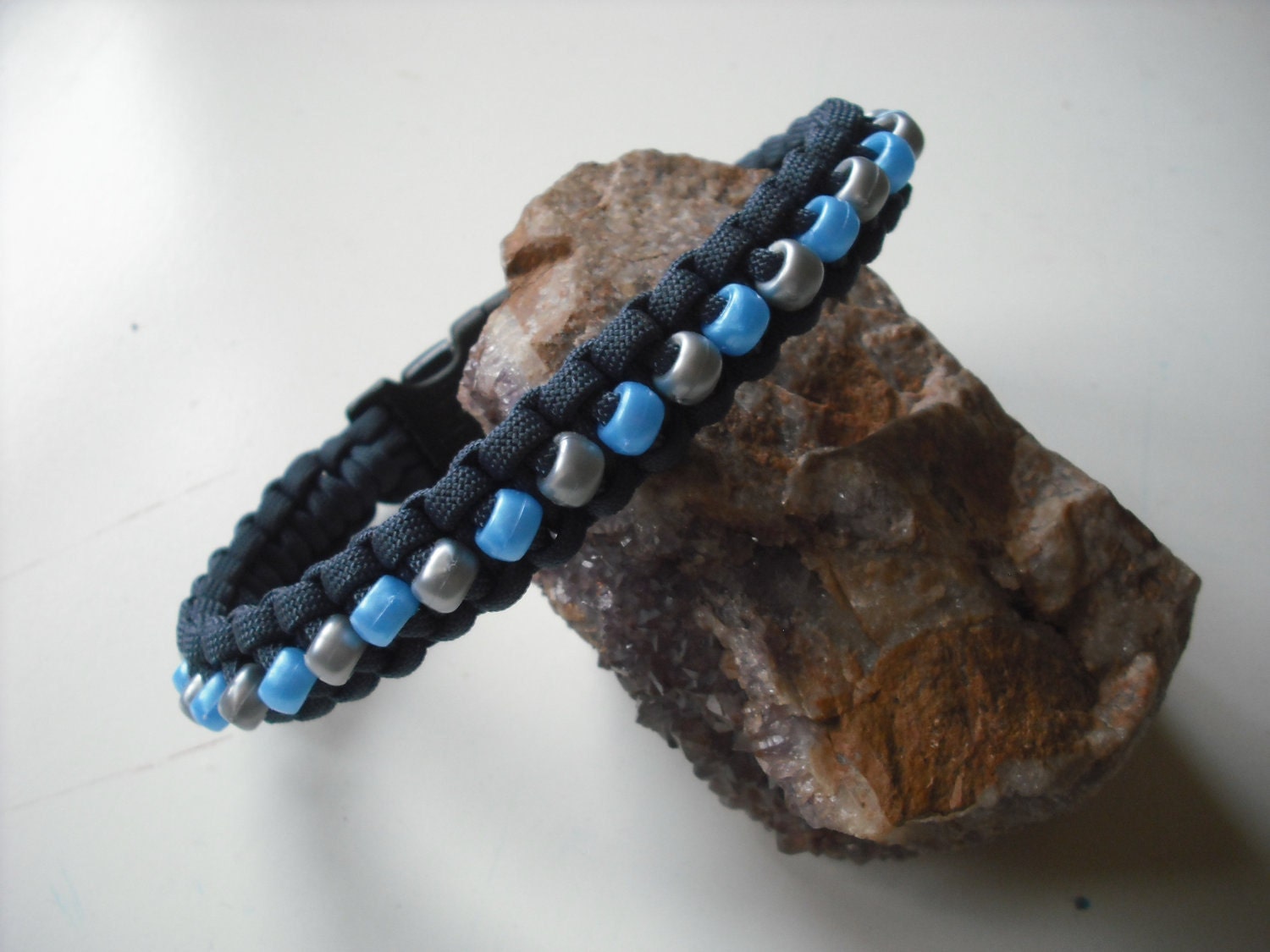 Stylish Dog Collar, Dog Jewelry, Beaded Dog Collar