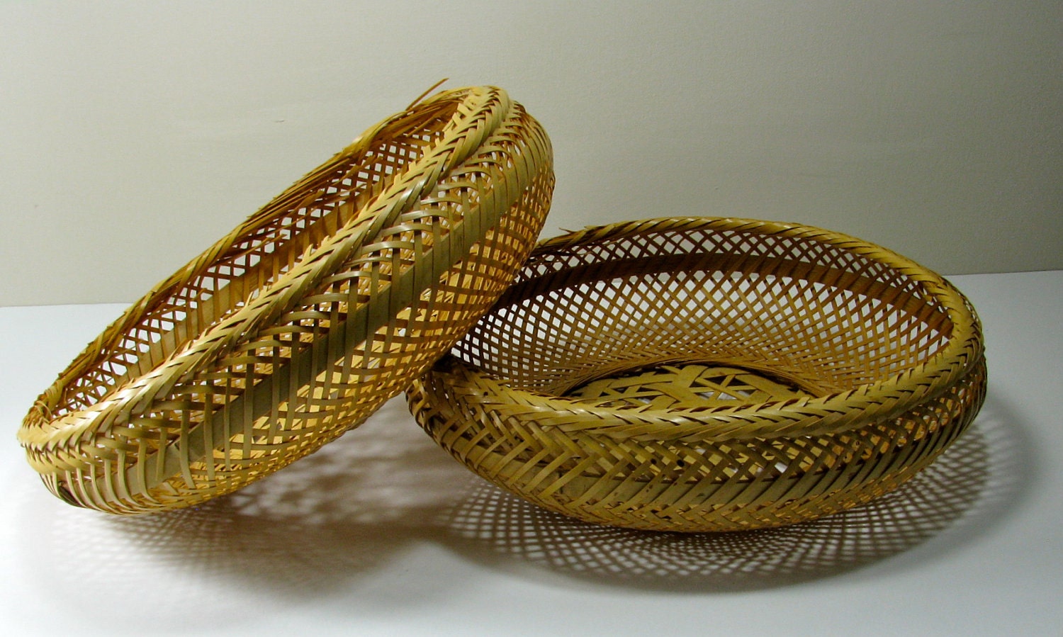 Vintage Woven Baskets Japan