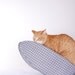 Cat Canoe Modern Cat Bed in Black and White Optical Illusion