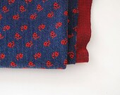 Vintage Fabric,  Polyester blend knit, designer fabric, knitting, yards of fabric, vintage patterns, retro fabric, supplies