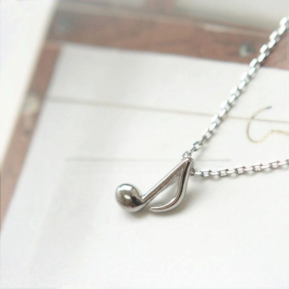 Musical Note Necklace