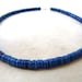 Mens Men's Necklace Puka Necklace Unisex Blue Royal Sapphire Cobalt Heishi  Shell Necklace BellinaCreations Bellina Creation