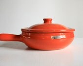 Mid-Century Rosenthal Netter Orange Clay Pot