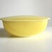 Sunny Vintage Yellow Pyrex Covered Dish