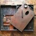 Vintage Metal Artist's Paint Box with Wood Palette