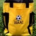 Personalized Backpack Tote Great for Vacation Pick your Color and Design Embroidery and Applique