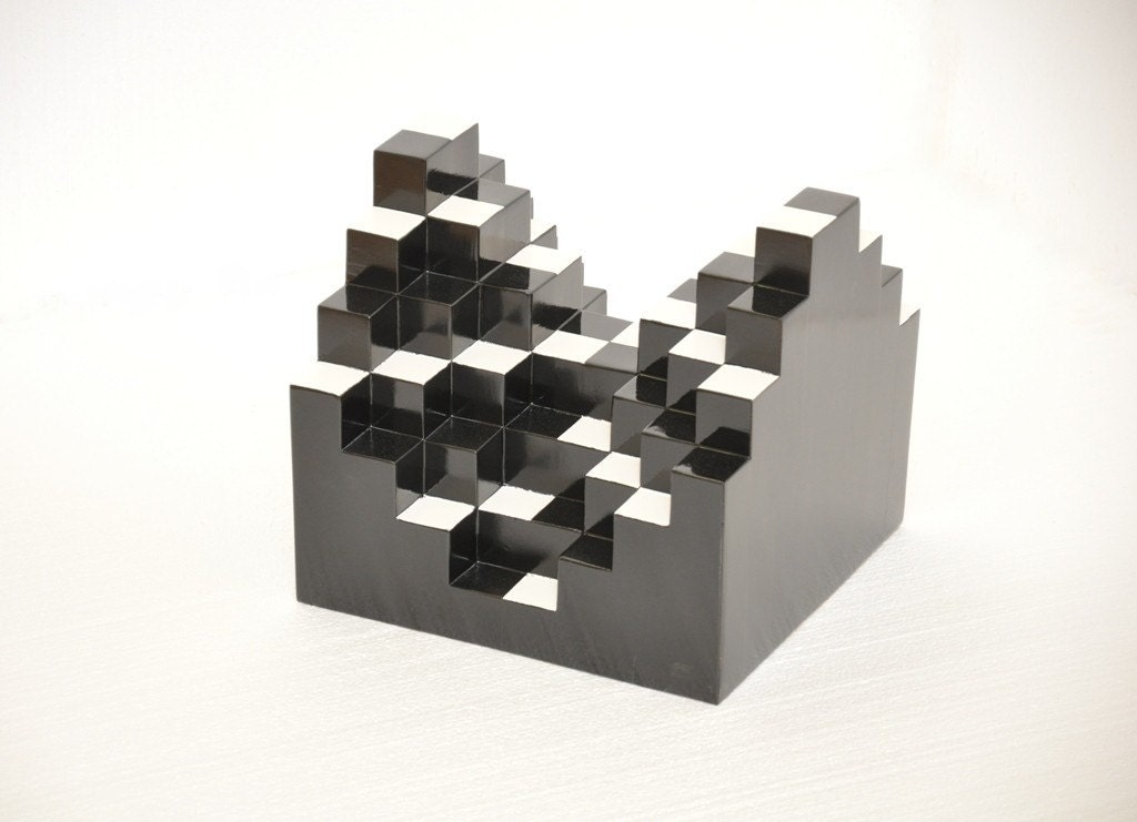 Wooden 3D Chessboard WG002