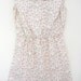 60s style peter pan collar mini shift dress