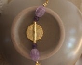 Aflé Bijoux Amethyst Chain Bracelet