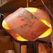 Granny Knot wood veneer pendant lamp MAPPA BURL