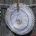 Vintage Embroidered Table Doilies Small Floral Collectible