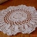 Vintage Crocheted Table Runner and Two Matching Doilies