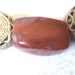 African  Gemstone Carnelian Agate Brass recycled glass seed Sunshine Necklace by Fianaturals on Etsy