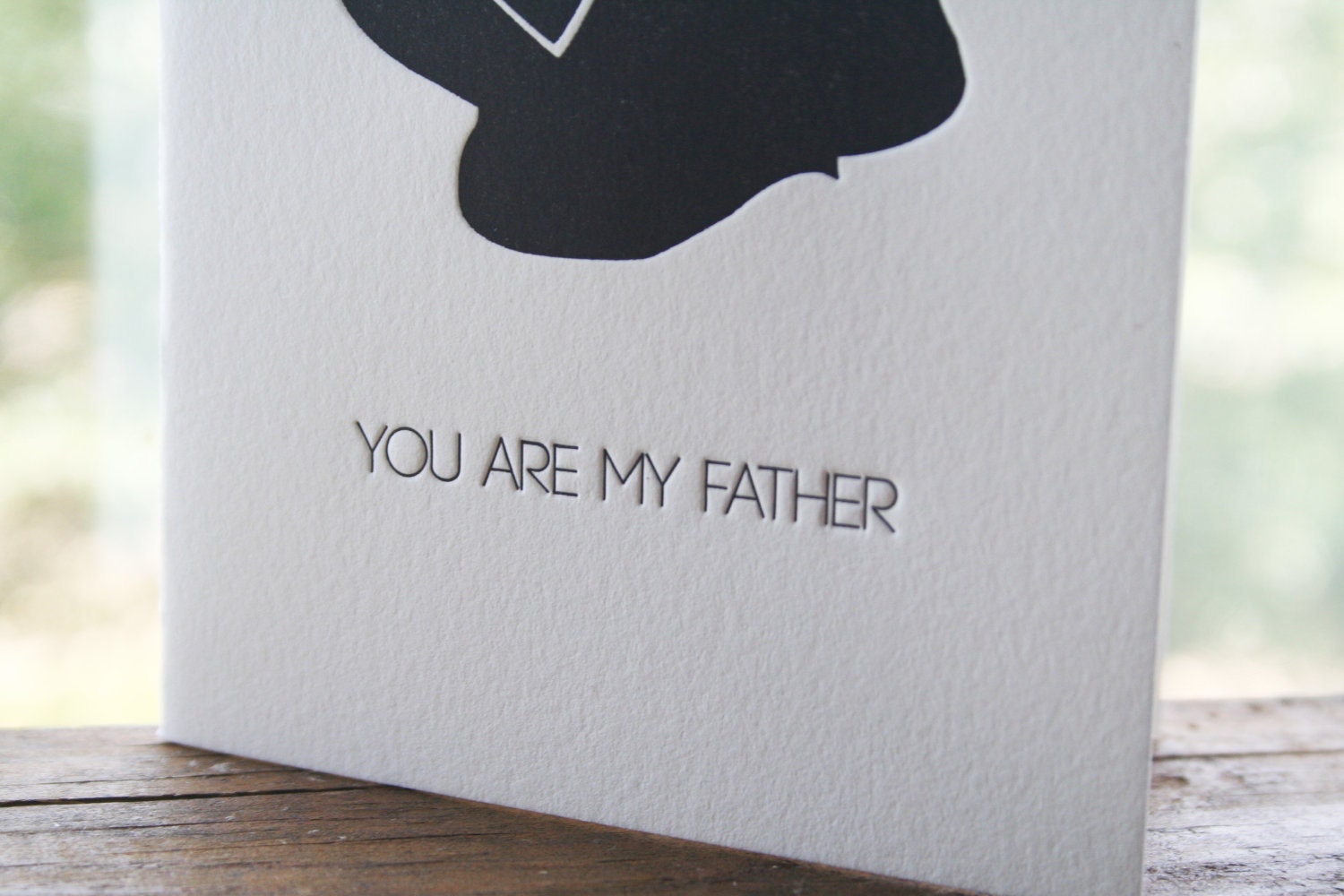Darth Vader Father's Day Card