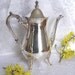 Beautiful Sparkling Vintage Silverplate Coffee Tea Pot - Leonard Silverplate
