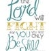 11x14 Poster - Lord will Fight For You