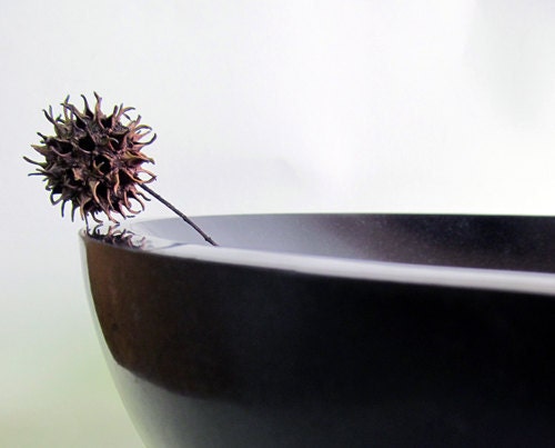 Black Granite Stone Bowl