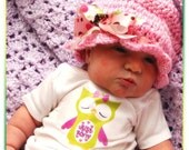 Monthly Onesie Stickers - ToP SeLLeR - Cutest Owl Girls in Town - 13 Stickers (Just Born Included) - Baby Onesie Stickers