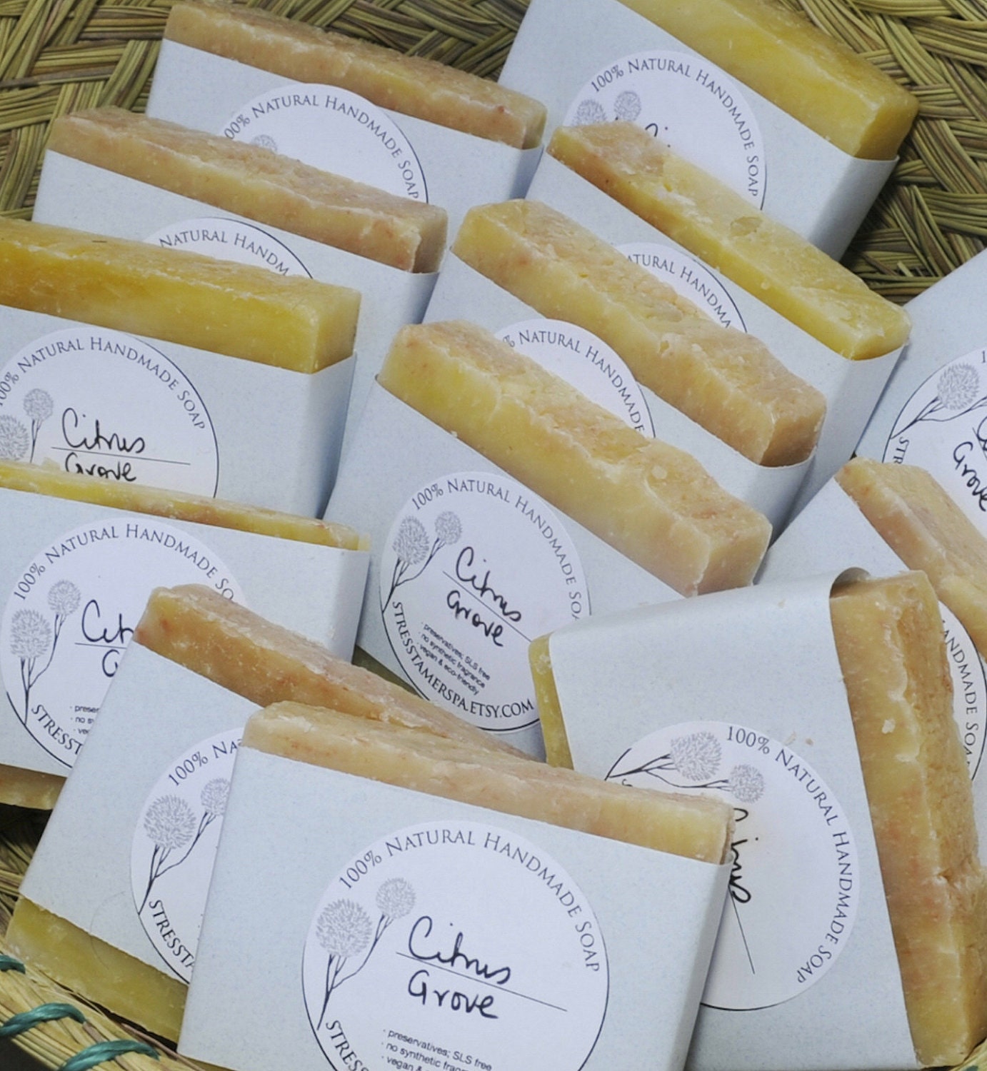 PICK any 4 BARS of SOAP - All Natural Soap, Handmade Soap, Vegan Soap, Cold Process Soap
