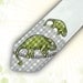 Mens tie necktie with chameleon "green way tracker". Unique gift for with nice green animals.