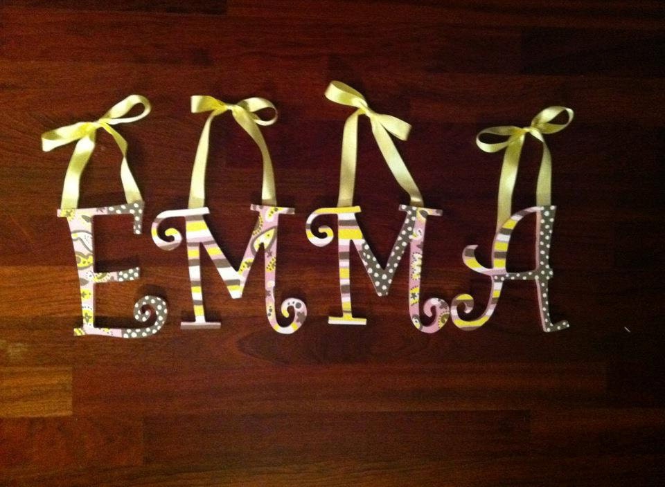 Personalized Letters and Initials