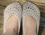 Adult Crochet Slippers - You Pick Size and Color